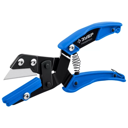 ЗУБР Универсал, для пластмассовых и резиновых профилей, угловые ножницы со сменным трапециевидным лезвием, Профессионал (23371) купить в Надыме