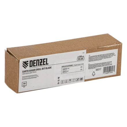 Нож шнека для грунта ER-200, диаметр 200 мм, комплект 2 шт Denzel 56017 купить в Надыме