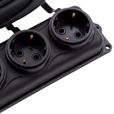 Удлинитель силовой 10 м, 16 А, тип УХз16, 3 x 1.5 мм, Россия Сибртех 95885 купить в Надыме