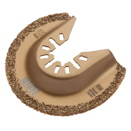 Насадка для МФИ режущая полукруг Denzel 782325, HM, по плитке, 63 мм купить в Надыме