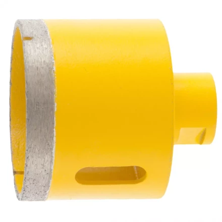 Сверло алмазное по керамограниту 75мм мокрое резание М14 DENZEL 72695 купить в Надыме