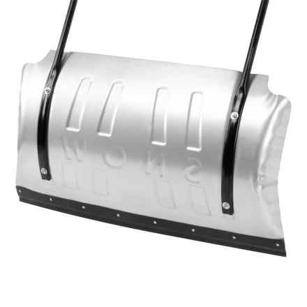 Движок для уборки снега оцинкованный, 750х420х1120 мм, усиленный, стальная рукоятка,Россия, Сибртех 61497 купить в Надыме