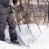 Движок для уборки снега оцинкованный, 750х420х1120 мм, усиленный, стальная рукоятка,Россия, Сибртех 61497 купить в Надыме