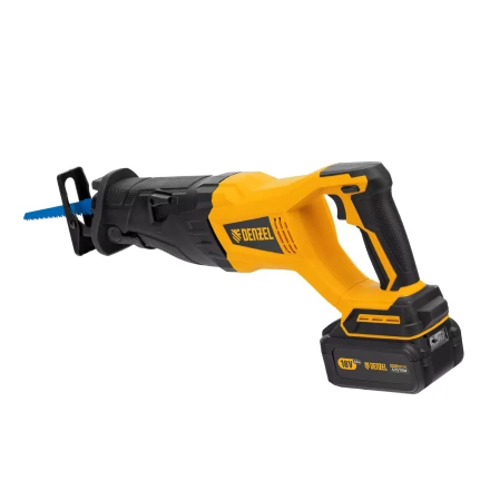 Пила сабельная аккумуляторная бесщет BRC-120,  18В Li-Ion Denzel 28460 купить в Надыме