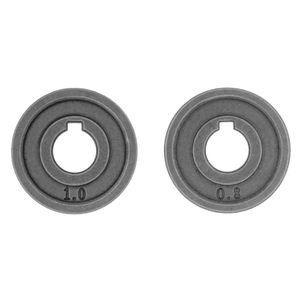 Подающий ролик, V профиль под стальную проволоку 0,8-1мм, 2 шт Denzel 93650 купить в Надыме