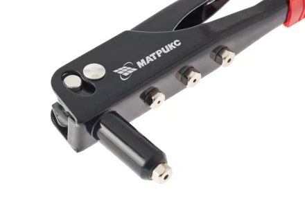 Заклепочник 250 мм заклепки 2,4-3,2-4,0-4,8 мм MATRIX 40524 купить в Надыме