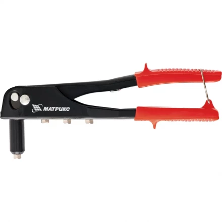 Заклепочник 250 мм заклепки 2,4-3,2-4,0-4,8 мм MATRIX 40524 купить в Надыме