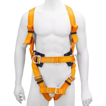 Удерживающе-страховочная привязь Сибртех 89507, модель УСП II, наплечные и набедренные лямки, высокий кушак купить в Надыме