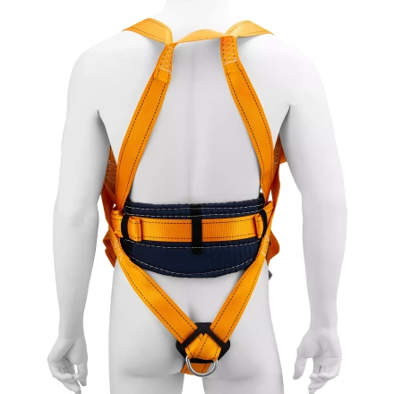 Удерживающе-страховочная привязь Сибртех 89507, модель УСП II, наплечные и набедренные лямки, высокий кушак купить в Надыме