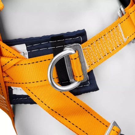 Удерживающе-страховочная привязь Сибртех 89507, модель УСП II, наплечные и набедренные лямки, высокий кушак купить в Надыме