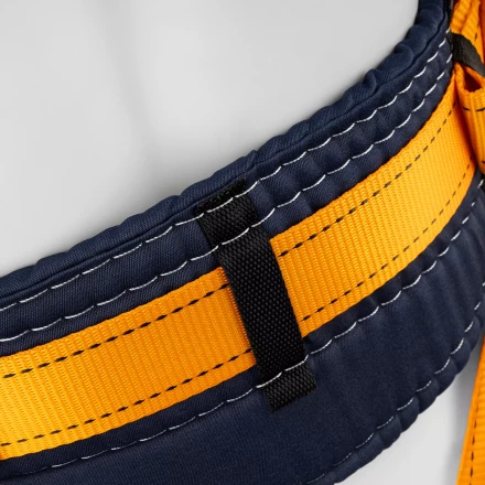 Удерживающе-страховочная привязь Сибртех 89507, модель УСП II, наплечные и набедренные лямки, высокий кушак купить в Надыме