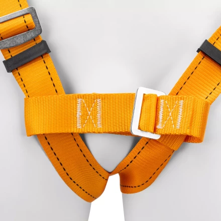 Удерживающе-страховочная привязь Сибртех 89507, модель УСП II, наплечные и набедренные лямки, высокий кушак купить в Надыме
