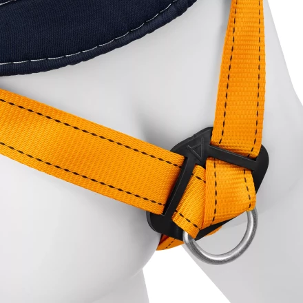 Удерживающе-страховочная привязь Сибртех 89507, модель УСП II, наплечные и набедренные лямки, высокий кушак купить в Надыме