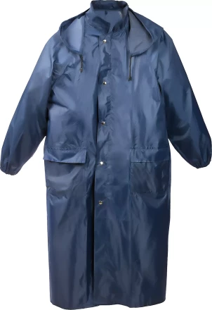 Плащ-дождевик STAYER 11612-52, нейлоновый на молнии, синий цвет, размер 52-54 11612-52 купить в Надыме