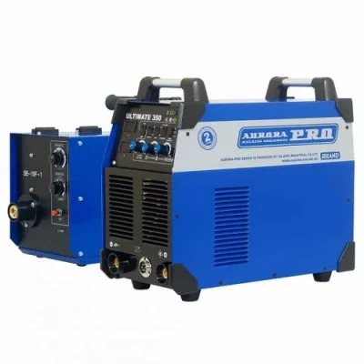 Инверторный сварочный полуавтомат ULTIMATE 350 IGBT с горелкой подающий закрытый SB-10F пакет проводов НАКС 2 штки Aurora-Pro