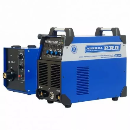 Инверторный сварочный полуавтомат ULTIMATE 350 IGBT с горелкой  подающий закрытый SB-10F пакет проводов  НАКС 2 штки Aurora-Pro купить в Надыме
