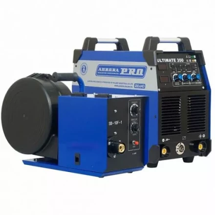 Инверторный сварочный полуавтомат ULTIMATE 350 IGBT с горелкой  подающий закрытый SB-10F пакет проводов  НАКС 2 штки Aurora-Pro купить в Надыме