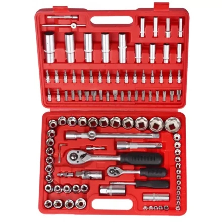 Набор ЗУБР "МАСТЕР" Торцовые головки SUPER LOCK, 1/2"+1/4", 108 предметов 27635-H108 купить в Надыме