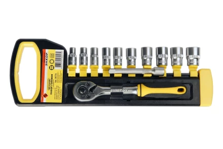 Набор головок 1/4 12 предметов Энкор 20774 купить в Надыме