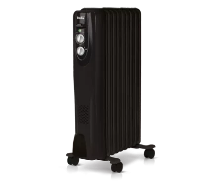 Маслянный радиатор обогреватель электрический BALLU Classic black BOH/CL-09BRN 2000 купить в Надыме