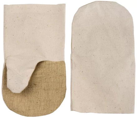 Рукавицы хлопчатобумажные с брезентовым наладонником, XL 11421 купить в Надыме