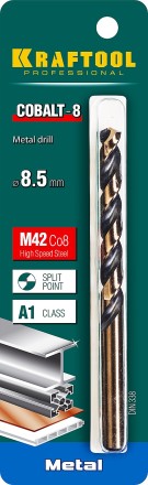 Сверла по металлу HSS-Co 29656-8.5 купить в Надыме