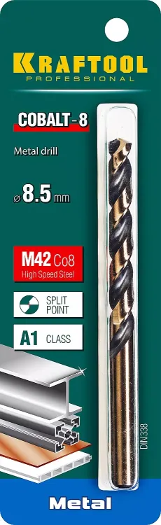 Сверла по металлу HSS-Co 29656-8.5 купить в Надыме