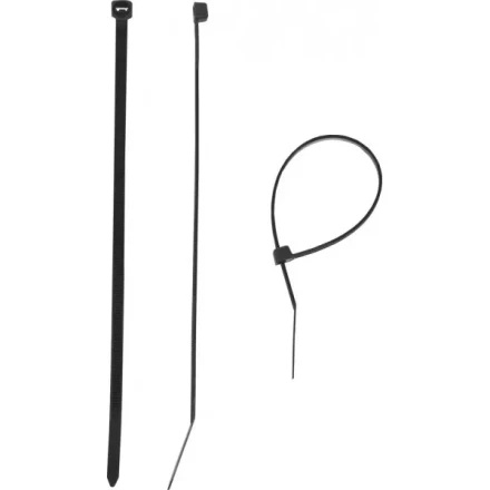 Хомуты ЗУБР нейлоновые черные 4,5x180мм, 100шт 309030-45-180 купить в Надыме