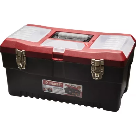 Ящик ЗУБР "МАСТЕР" пластмассовый для инструмента, 48,2x27,9x25,4см, 19" 38324_z01 купить в Надыме