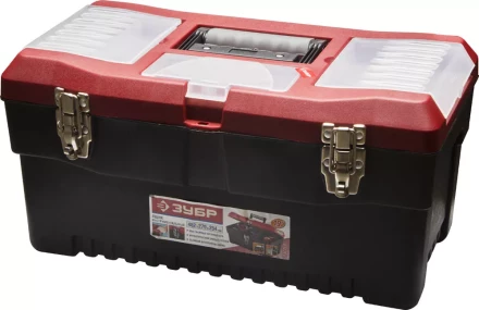 Ящик ЗУБР "МАСТЕР" пластмассовый для инструмента, 48,2x27,9x25,4см, 19" 38324_z01 купить в Надыме