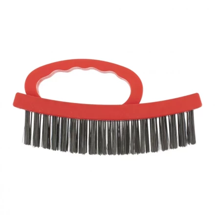 Щетка зачистная четырехрядная плоская пластиковая с рукояткой Matrix 74818 купить в Надыме