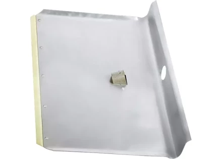 Лопата тротуарная 600х400 1,5 мм без черенка оцинкованная металлическая окантовка СИБРТЕХ 61597 купить в Надыме