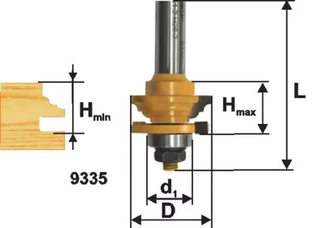 Фреза комб рамочная ф413х234мм хв 12мм 9335 купить в Надыме