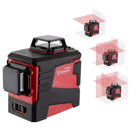 Уровень лазерный DKLL12PR3 DEKO, 065-0164, со штативом купить в Надыме