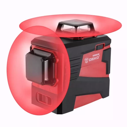 Уровень лазерный DKLL12PR3 DEKO, 065-0164, со штативом купить в Надыме