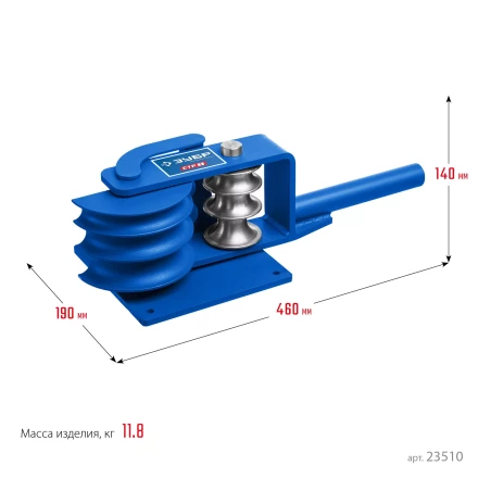 ЗУБР СТР1, станок трубогибочный ручной, Профессионал (23510) купить в Надыме