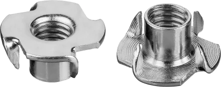 ЗУБР DIN 1624, M6 x 9 мм, цинк, 5 кг, врезная гайка (303780-06) купить в Надыме