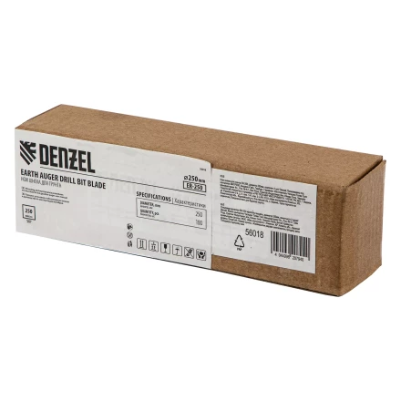Нож шнека для грунта ER-250, диаметр 250 мм, комплект 2 шт Denzel 56018 купить в Надыме