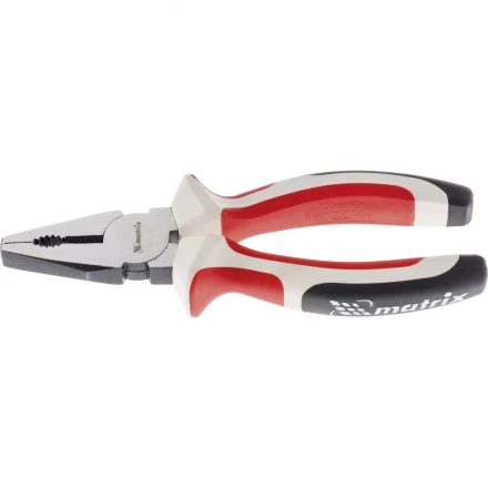 Плоскогубцы Premium 200 мм трехкомпонентные рукоятки MATRIX 17072 купить в Надыме