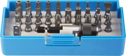 ЗУБР 32 шт, набор кованых бит с адаптером (26091-H32) купить в Надыме