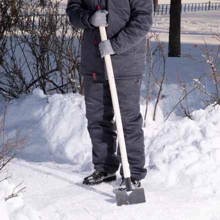 Ледоруб-скребок Сибртех 61664, 200 мм, 1 кг, деревянный черенок, Россия купить в Надыме
