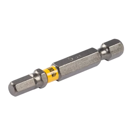 Бита HEX 5х50, сталь S2, шестигранный профиль, 10 шт. Е 6,3 Denzel 11663 купить в Надыме