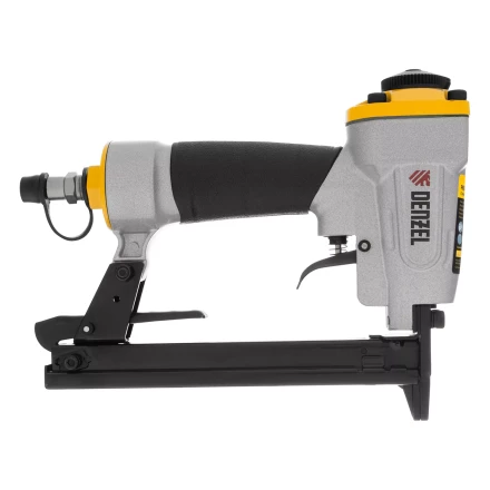 Степлер пневматический Denzel  PS8016 для прямоугольных скоб 21GA от 6 до 16 мм 57400 купить в Надыме