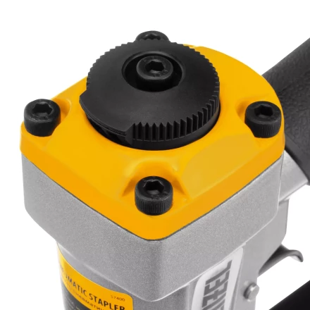 Степлер пневматический Denzel  PS8016 для прямоугольных скоб 21GA от 6 до 16 мм 57400 купить в Надыме