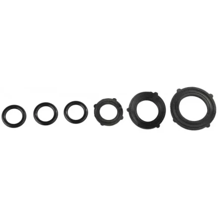 Набор резиновых прокладок GRINDA из ударопрочной пластмассы: Для переходников 3 шт, для адаптеров 3 шт(1/2&quot;,3/4&quot;,1&quot;) 8-426387_z01 купить в Надыме