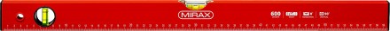 Уровень коробчатый MIRAX, 2 ампулы, крашеный, 600мм 34602-060_z02 купить в Надыме