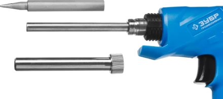 Паяльник ЗУБР "ПРОФЕССИОНАЛ" "ТУРБО", 2 уровня мощности, пистолетная рукоятка, 30Вт и  130Вт, конус 55408_z01 купить в Надыме