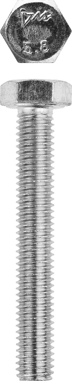 Болт ГОСТ 7798-70, M8 x 90 мм, 5 кг, кл. пр. 5.8, оцинкованный, ЗУБР 303080-08-090 купить в Надыме