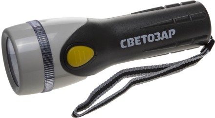 Фонарь СВЕТОЗАР &quot;UPITER&quot; ручной с пластмассовым корпусом и ремешком, ксеноновая лампа, 2xD SV-56375 купить в Надыме