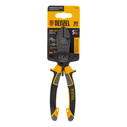 Бокорезы 180 мм Denzel 17785, усиленные, трехкомпонентные рукоятки купить в Надыме